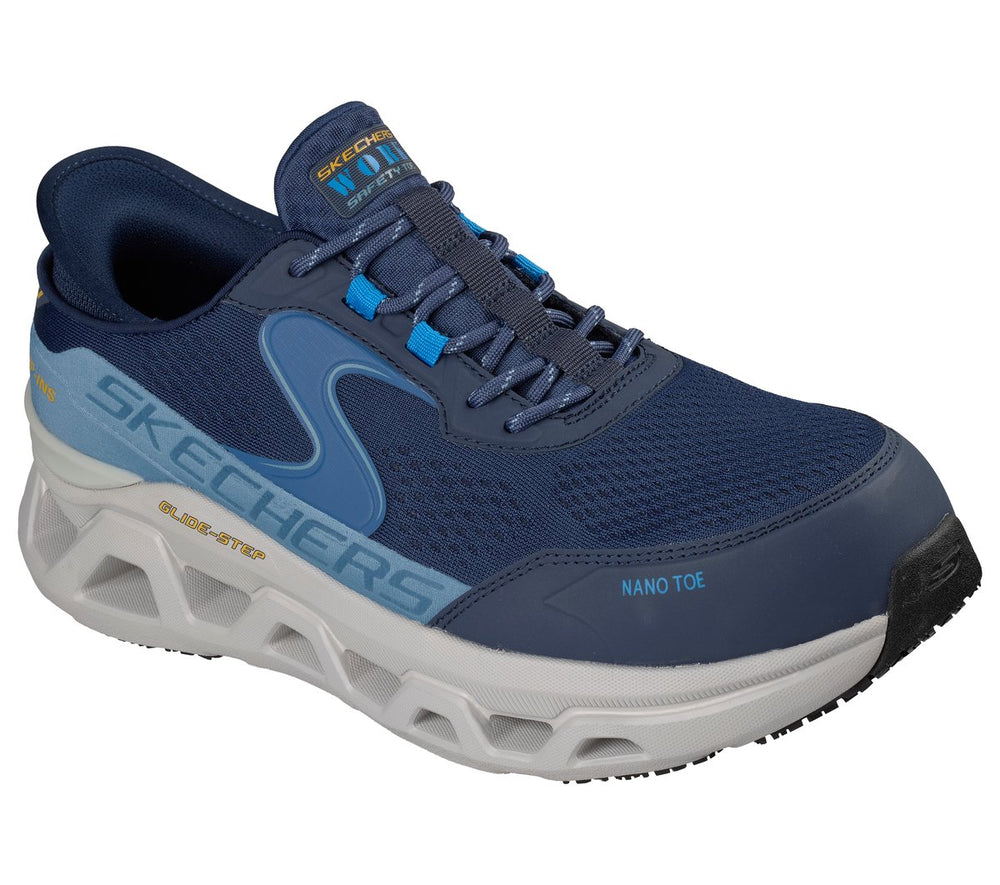 Slip-ins Work Slip-Resistant: Glide-Step Altus - Torq | Skechers Men