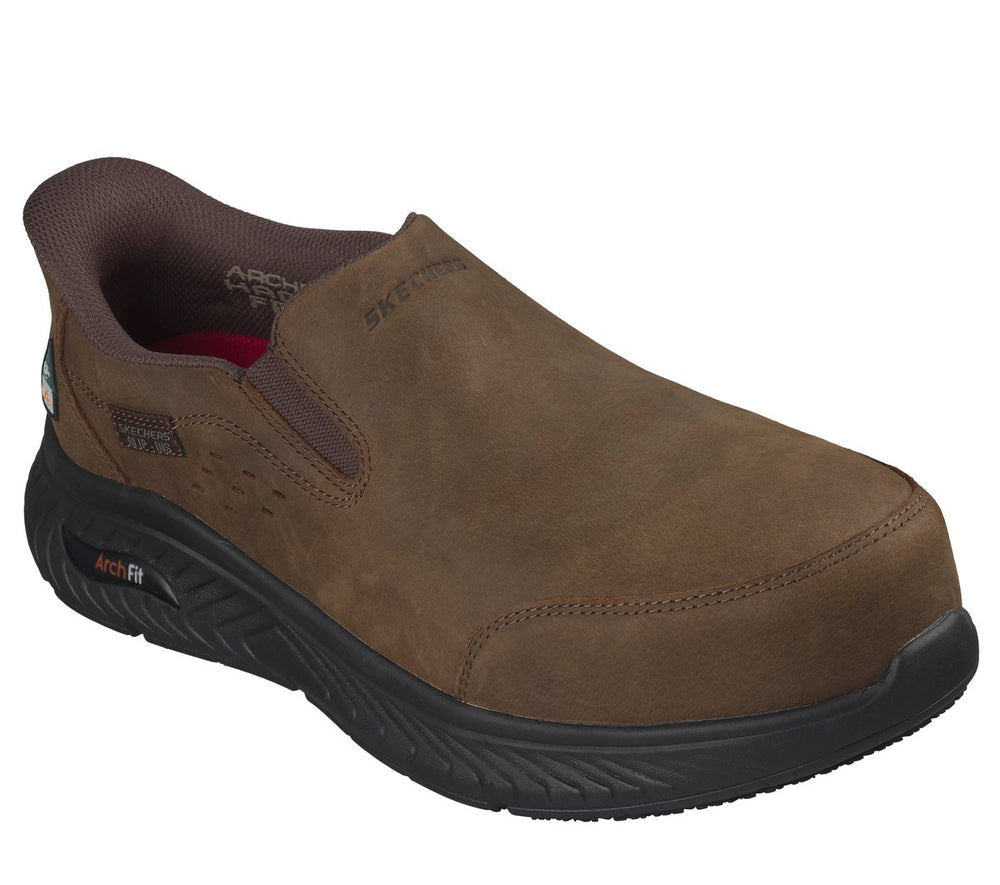 Slip-ins Work Slip-Resistant: Arch Fit Crosser | Skechers Men
