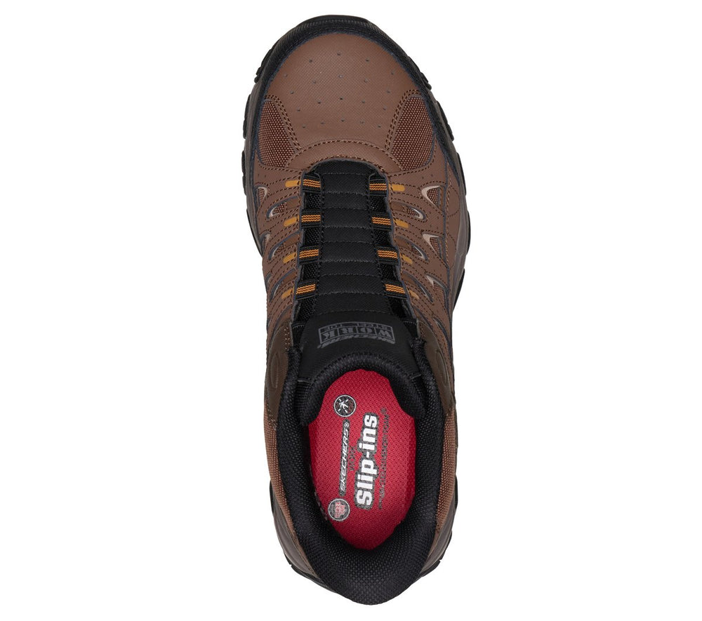 Slip-ins Work: After Burn M. Fit 2.0 - Brimrock | Skechers Men