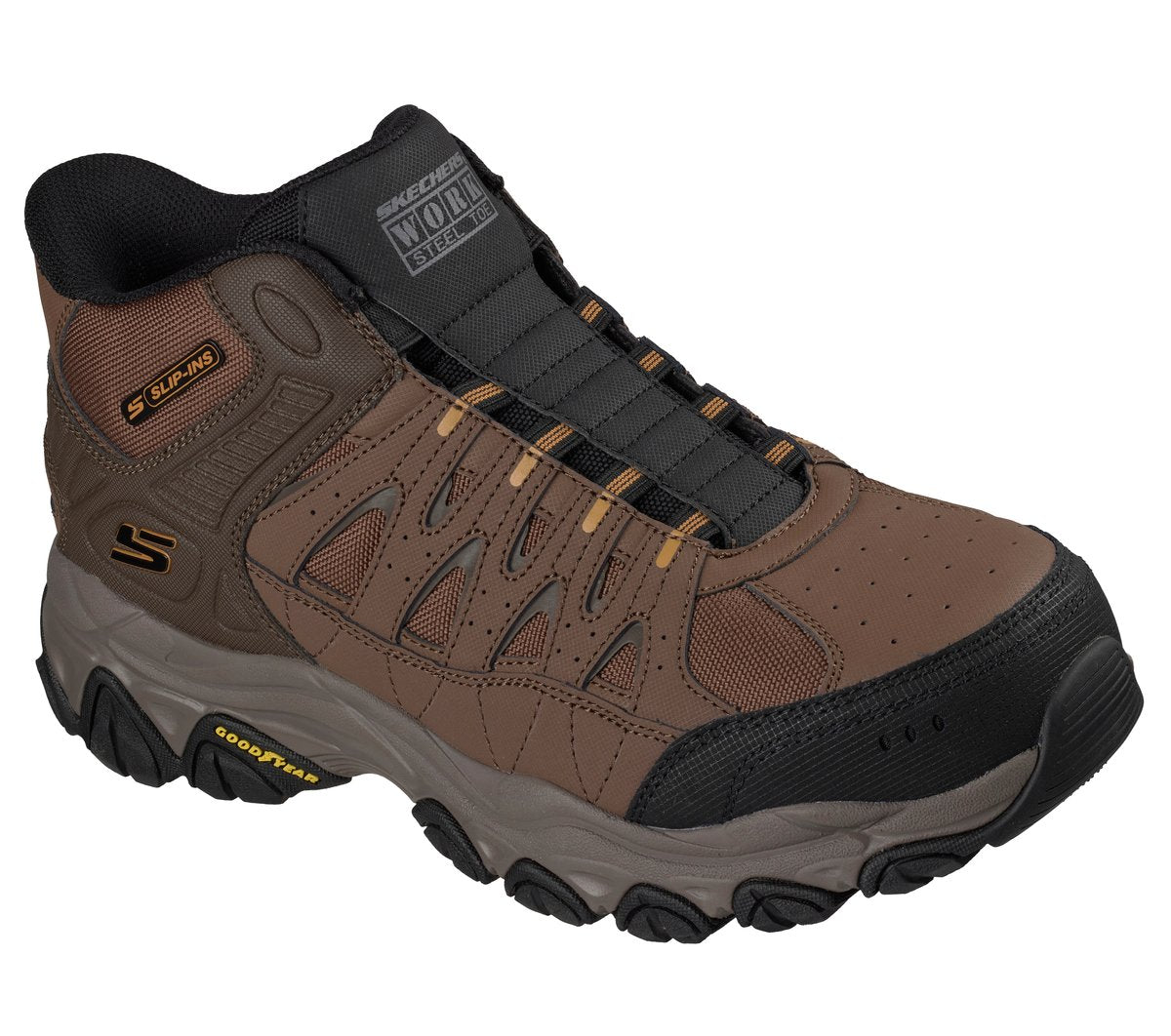 Slip-ins Work: After Burn M. Fit 2.0 - Brimrock | Skechers Men