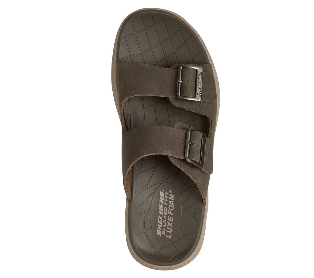 Relaxed Fit: Delano Sandal - Portman | Skechers Men