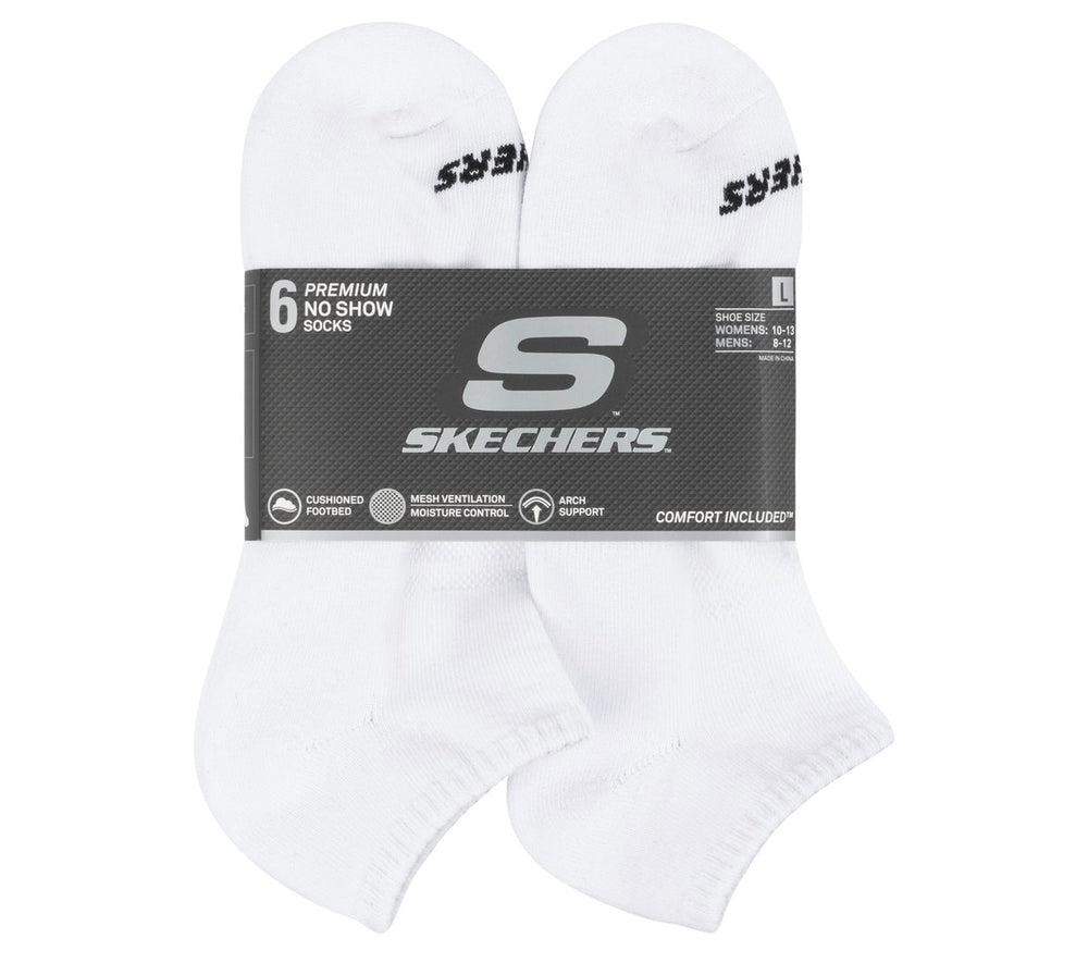 6 Pack Core Low Cut Large Socks | Skechers Men