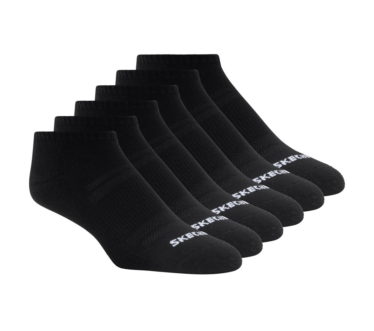 6 Pack Core Low Cut Large Socks | Skechers Men