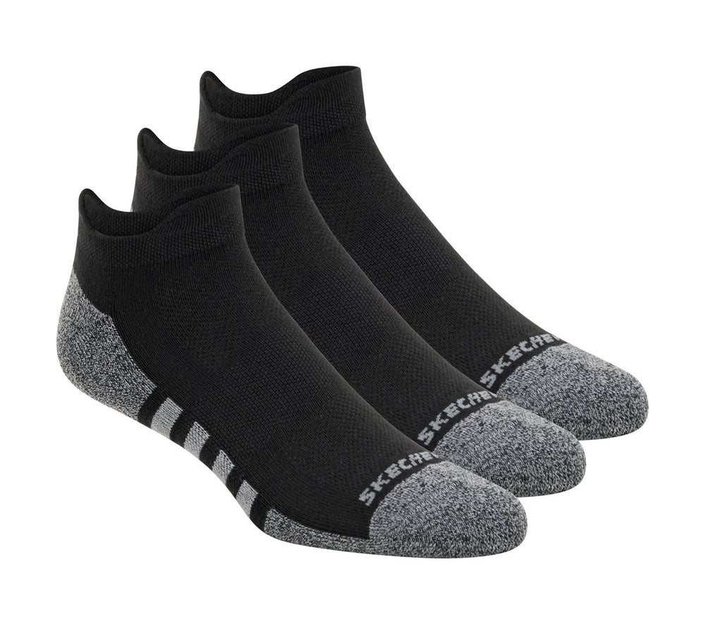 Lowcut Heel Tab Work Socks - 3 Pack | Skechers Men