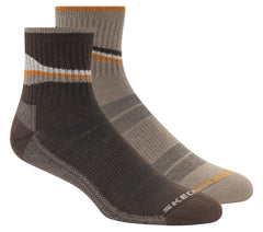 2 Pack Men's Quarter Trail Socks | Skechers Men