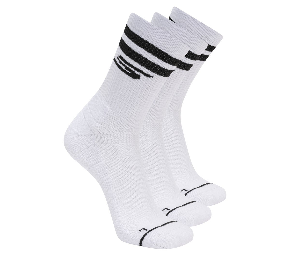3 Pack Men's Performance Pickleball Crew Socks | Skechers Men