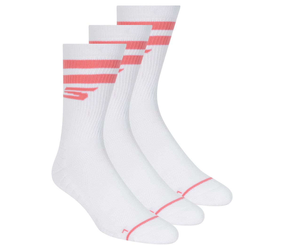 3 Pack Men's Performance Pickleball Crew Socks | Skechers Men