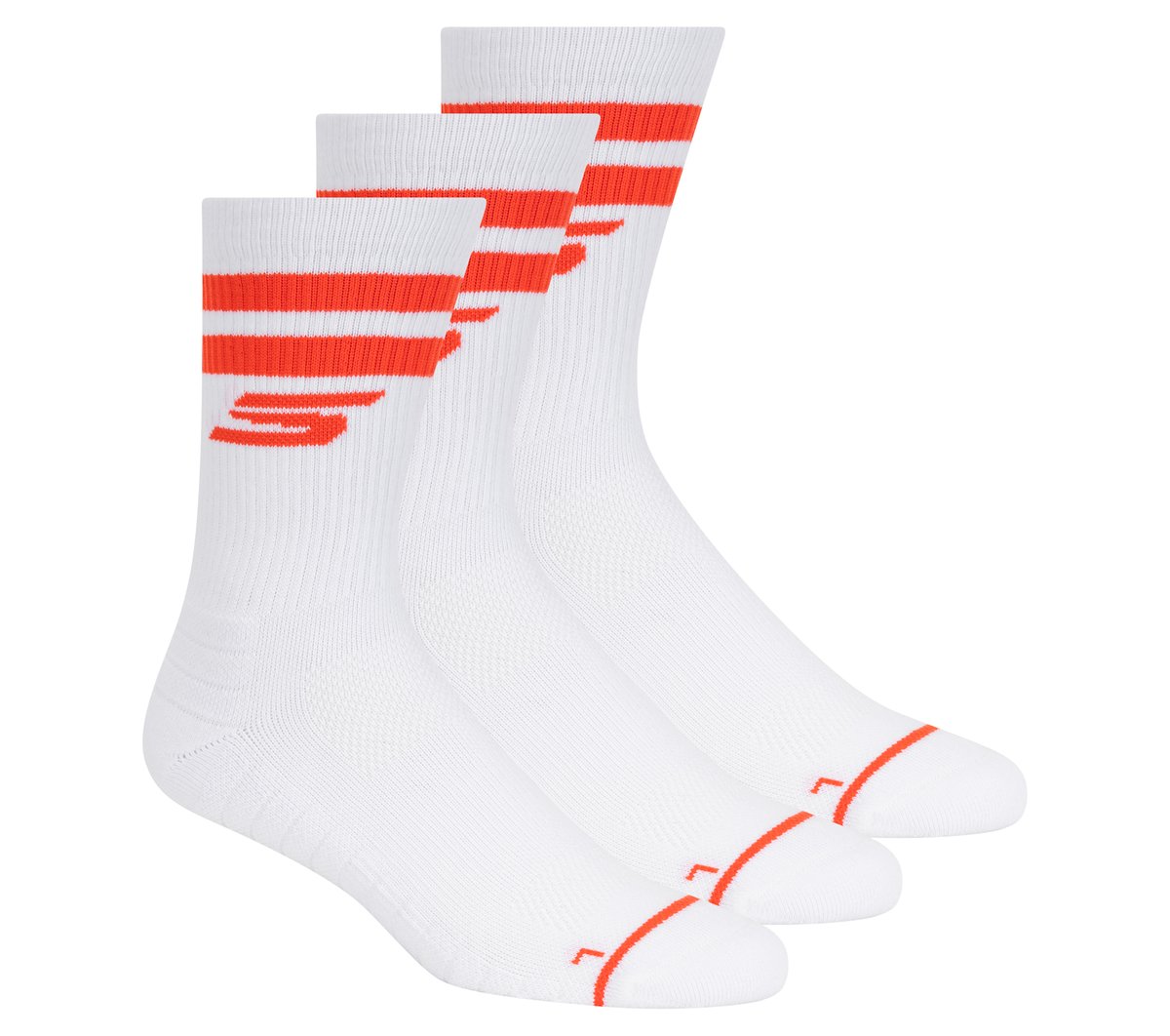 3 Pack Men's Performance Pickleball Crew Socks | Skechers Men