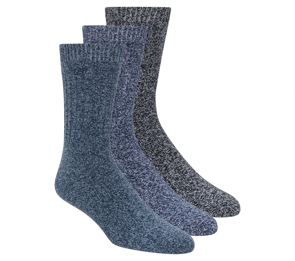 Super Soft Boot Crew Socks - 3 Pack | Skechers Men