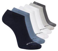 6 Pack Men's Low Cut Texture Knit Socks | Skechers Men