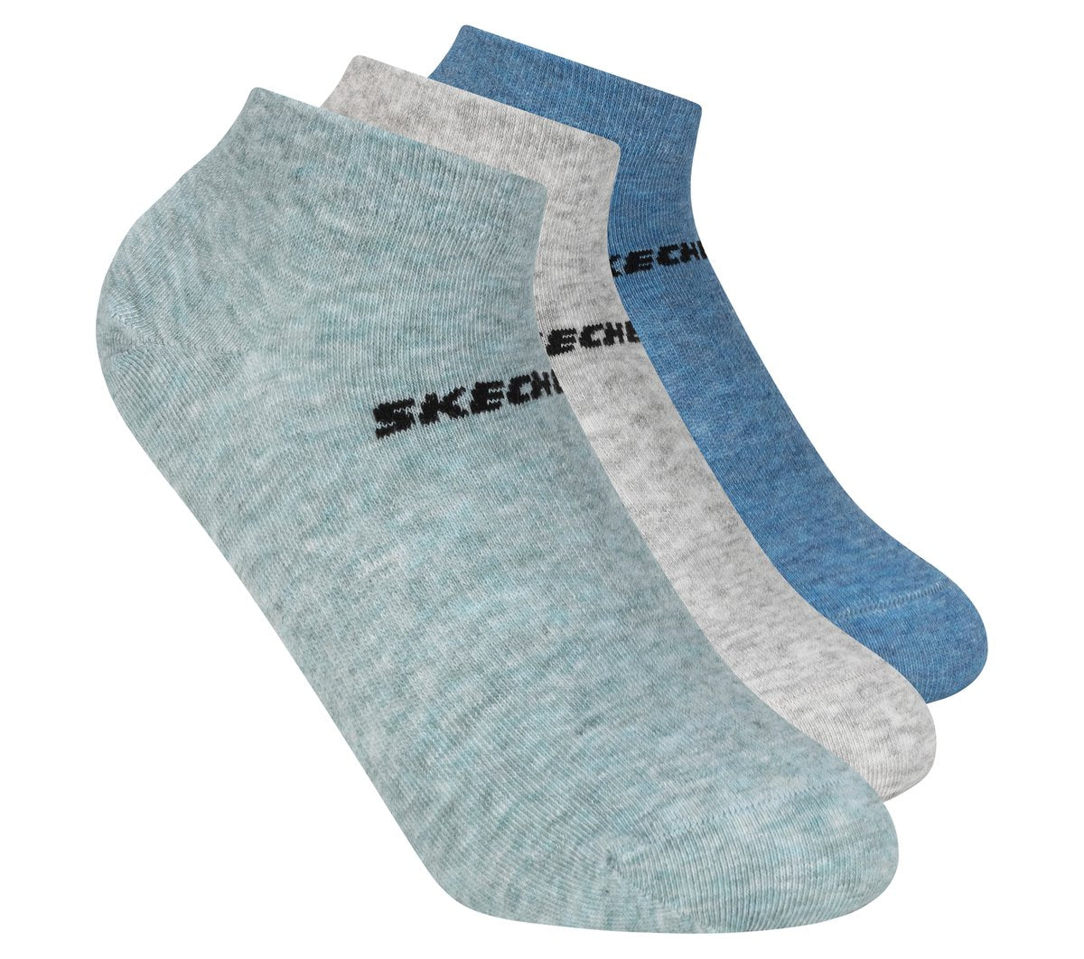 3 Pack Boys' Low Cut Cotton Socks | Skechers Kids